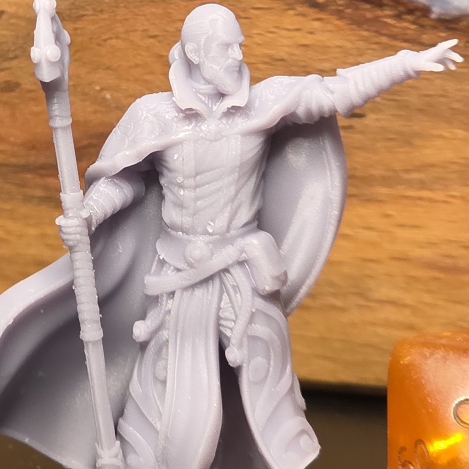 Resin Wizard Miniature